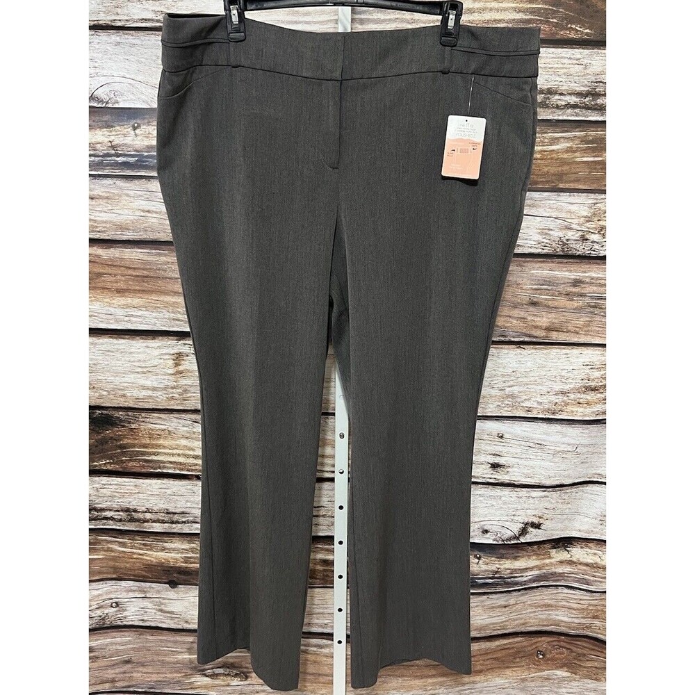 Maurices Gray Straight Leg Pants
